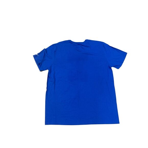 NWT Nike Run To Live Spell Out T Shirt Men Sz XXL Blue Athletic Active Cotton Ru - Picture 4 of 8